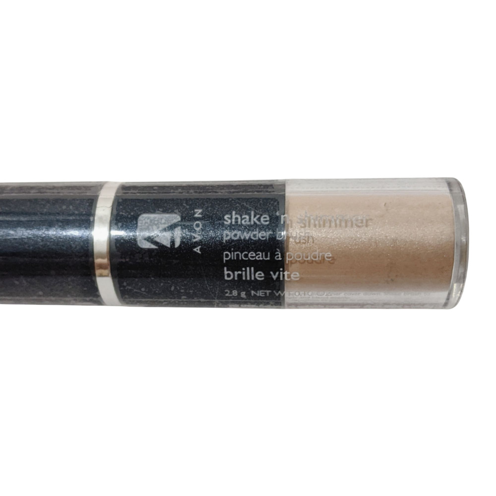 Avon Shake 'n Shimmer powder brush shimmer chatoyant makeup beauty Y2K vintage